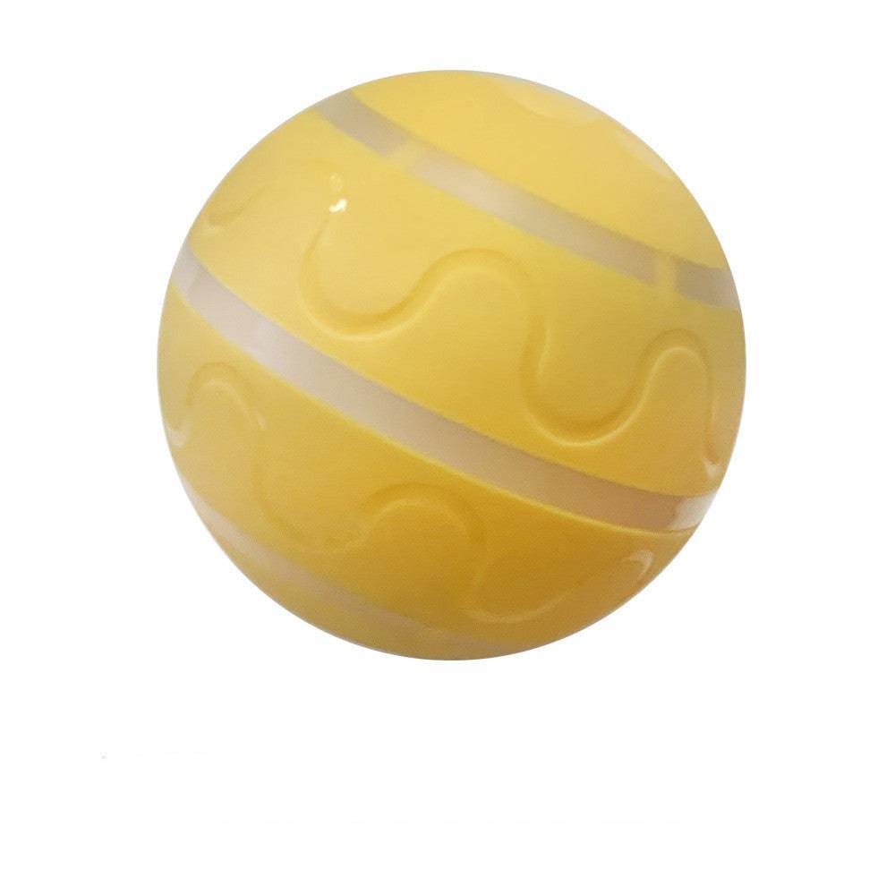 Self rotating cat ball toy for cats, USB rechargeable pet toy with colorful spinning design and interactive features.