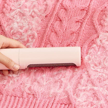 Reusable pet hair remover brush and lint roller by My Store, portable self-cleaning tool for pet hair and lint removal.