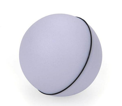 Interactive LED laser cat toy ball for pets, featuring electronic rolling motion to entertain cats and stimulate play.