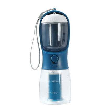 Portable 3-in-1 dog water cup from My Store, featuring a compact travel bottle with integrated water dish for pets.