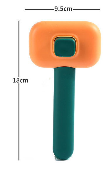 Stainless Steel Pet Grooming Comb Professional Deshedding Tool
