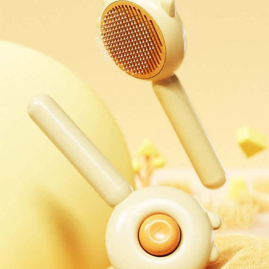 Pet cat comb hair removal brush from My Store, gentle massage and grooming tool for easy pet hair removal and brushing.