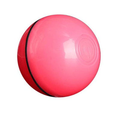 Interactive LED laser cat toy ball by My Store, electronic rolling pet toy designed to entertain cats with flashing lights and movement.