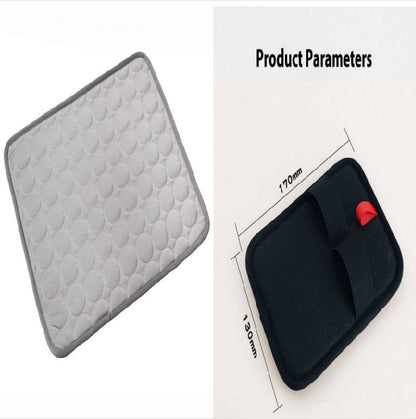 Breathable Pet Ice Silk Cooling Pad for dogs and cats, self-cooling mat, soft and comfortable for pets to relax.