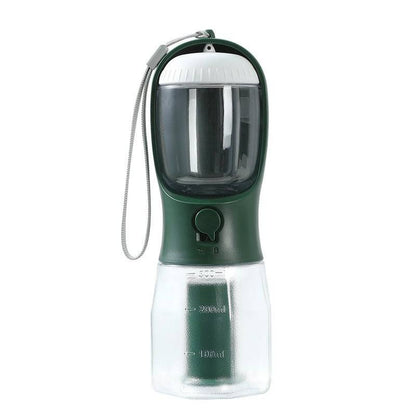 Portable My Store 3-in-1 dog water cup with collapsible bowl and water bottle for travel and outdoor pet hydration.