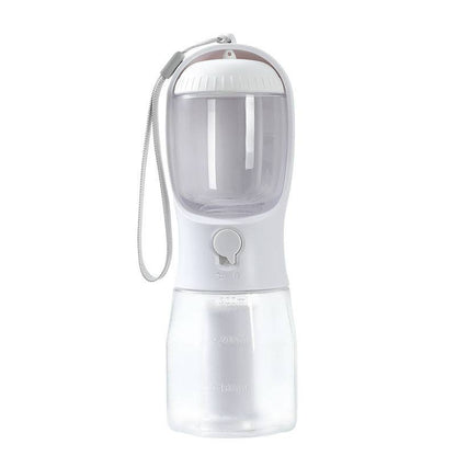 Portable 3-in-1 pet water cup by My Store with a collapsible bowl and water reservoir, ideal for travel with dogs.