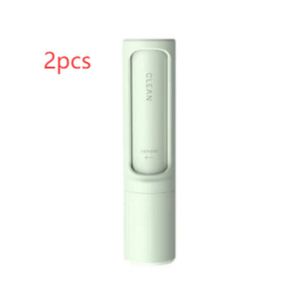 Reusable pet hair remover brush from My Store with a self-cleaning lint roller and portable design for removing pet hair from clothing.