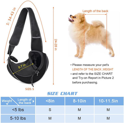 Portable pet carrying bag for small dogs and cats, made by My Store, with breathable mesh and comfortable handles.